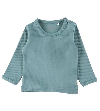 Minymo Bluse - Rib - 2-pak - Goblin Blue