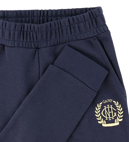 GANT Sweatpants - Monogram - Evening Blue