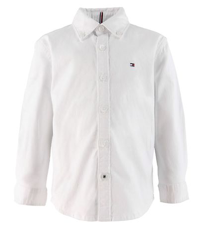 Tommy Hilfiger Skjorte - Stretch Oxford - Hvid