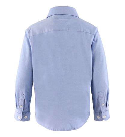 Tommy Hilfiger Skjorte - Stretch Oxford - Calm Blue