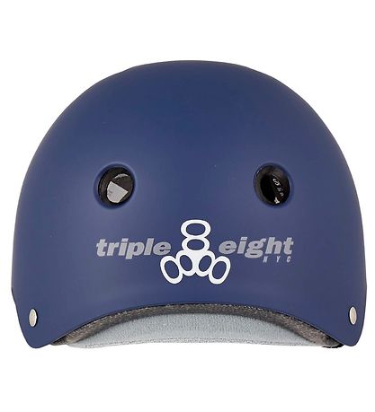 Triple Eight Hjelm - Certified Sweatsaver - Navy Rubber