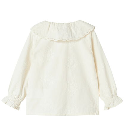 Name It Bluse - NmfOuma - Cloud Dancer