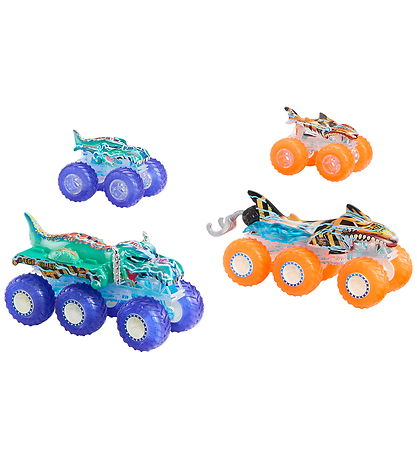 Hot Wheels Biler - Monster Trucks Power Smashers - Multipack