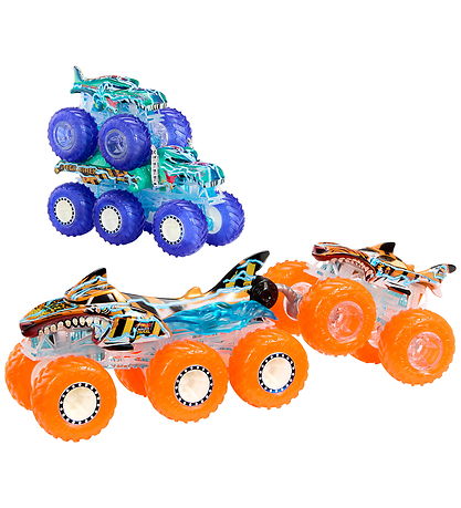Hot Wheels Biler - Monster Trucks Power Smashers - Multipack