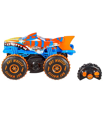 Hot Wheels Fjernstyret Bil - Monster Trucks - Tiger Shark