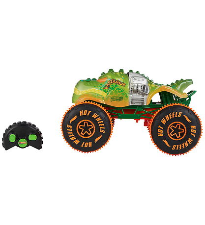 Hot Wheels Fjernstyret Bil - Monster Trucks - Dino