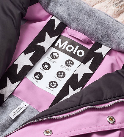 Molo Flyverdragt - Polaris Fur - Purple Ray