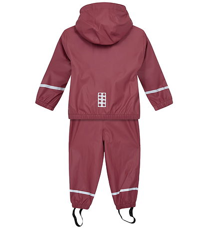 LEGO® Wear Regntøj m. Seler - PU - LWJivan - Rosa
