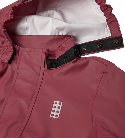 LEGO® Wear Regntøj m. Seler - PU - LWJivan - Rosa