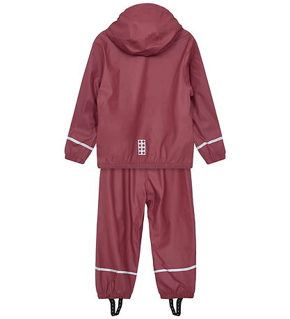 LEGO® Wear Regntøj m. Seler - PU - LwjOri - Rosa