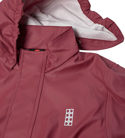 LEGO® Wear Regntøj m. Seler - PU - LwjOri - Rosa