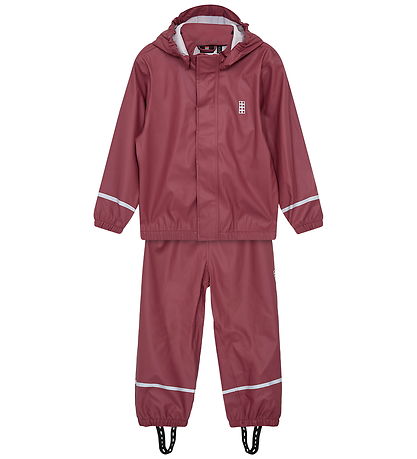 LEGO® Wear Regntøj m. Seler - PU - LwjOri - Rosa