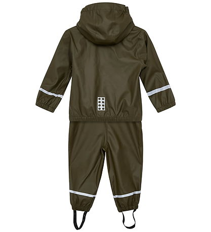 LEGO® Wear Regntøj m. Seler - LWJivan 200 - Grøn