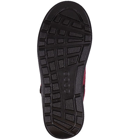 Ecco Vinterstøvler - Urban Snow - Tex - BLACK/RED PLUM/DARK RUBY
