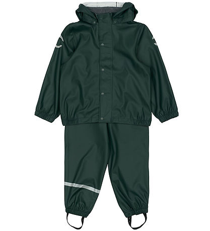 Mikk_Line Regntøj m. Seler - PU - Darkest Sprouse