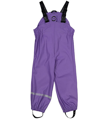 Mikk-Line Regntøj m. Seler - PU - Deep Lavender