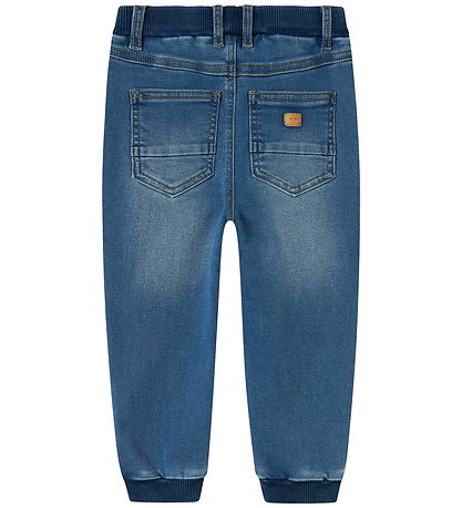 Name It Jeans - Baggy - Fleece - NmmBen - Medium Blue Denim