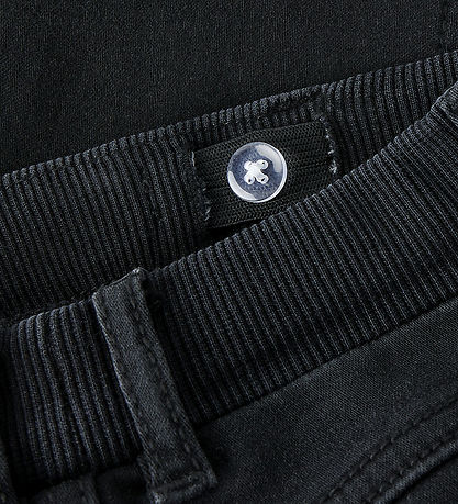 Name It Jeans - Baggy - Fleece - NmmBen - Black Denim