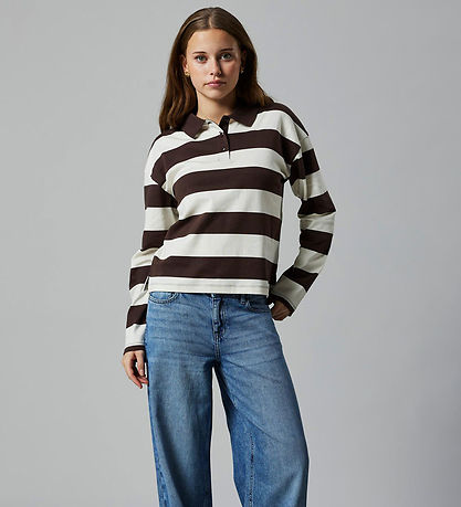 LMTD Polobluse - NlfKlivas - Chocolate Brown