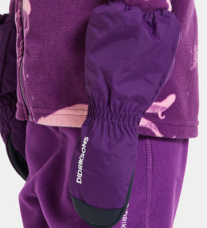Didriksons Luffer m. Fleece - Shell - Royal Purple