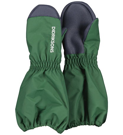 Didriksons Luffer m. Fleece - Shell - Pine Green