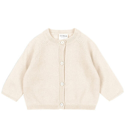 Fanga Fontana Cardigan - Uld - Strik - Savora - Antique White