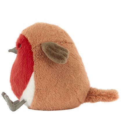 Jellycat Bamse - 20x15 cm - Plum Robin