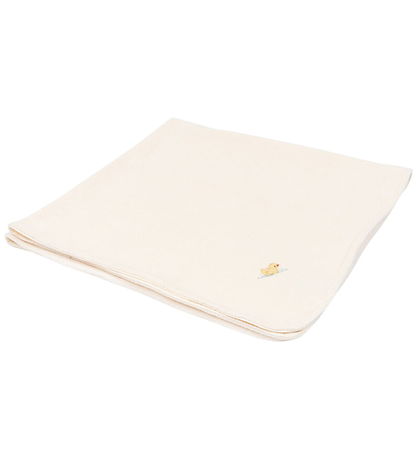 Fanga Fontana Babytæppe - 70x70 - Velour - Elu - Antique White
