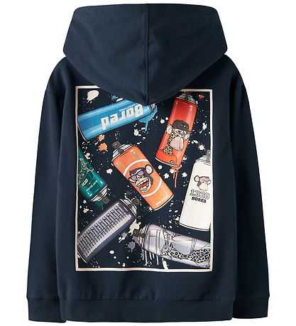 Name It Hættetrøje - NkmSafe - Navy Blazer