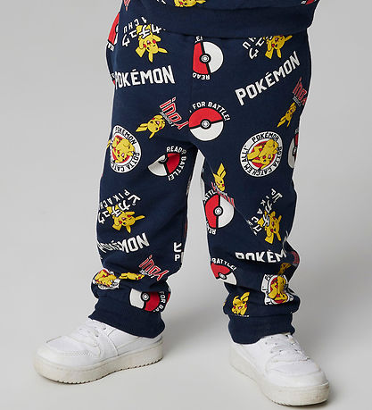 Name It Sweatpants - NmmSilo - Pokemon - Navy Blazer