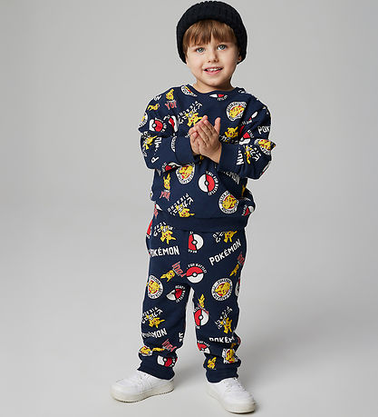Name It Sweatpants - NmmSilo - Pokemon - Navy Blazer