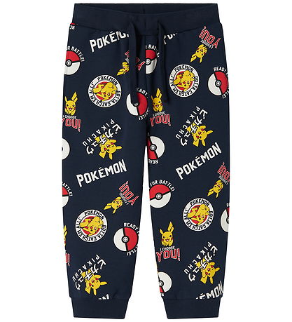 Name It Sweatpants - NmmSilo - Pokemon - Navy Blazer
