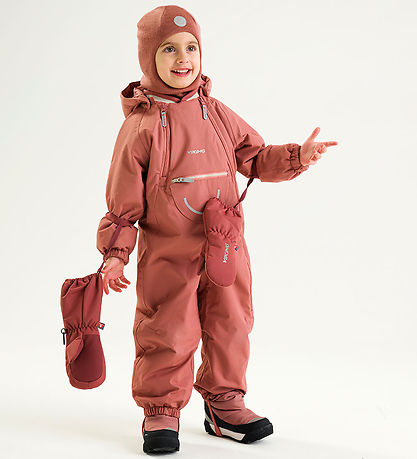 Viking Elefanthue - Uld - 2 lags - Alv - Pink/Pink