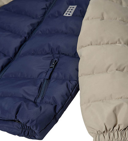 LEGO® Wear vinterjakke - LwJipe 704 - Blå/Beige