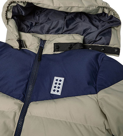 LEGO® Wear vinterjakke - LwJebel 733 - Beige/Blå