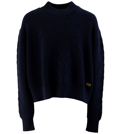 G-star RAW Bluse - Strik - Crew - Salute