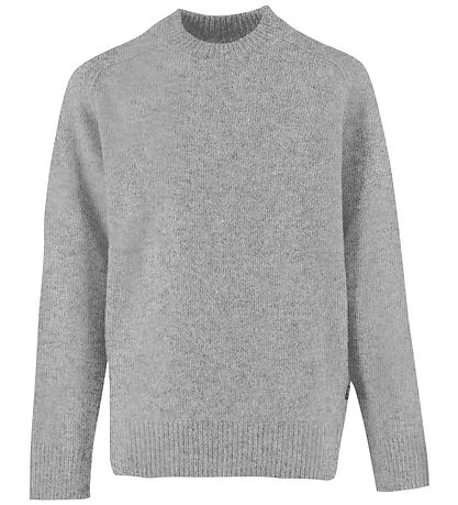 G-star RAW Bluse - Strik - Crew - Grey Heather