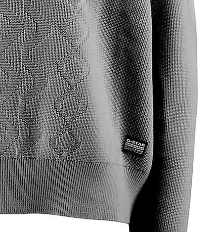 G-star RAW Bluse - Strik - Cabel - Wild Dove