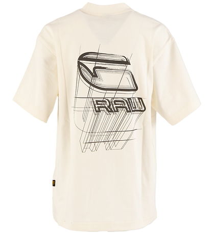 G-star RAW Bluse - Owersize - Milk