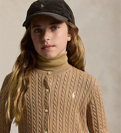 Polo Ralph Lauren Cardigan - Cable - Camel Heather