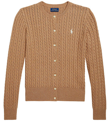 Polo Ralph Lauren Cardigan - Cable - Camel Heather