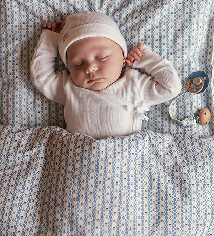 MarMar Sengetøj - Junior - Floral Stripe