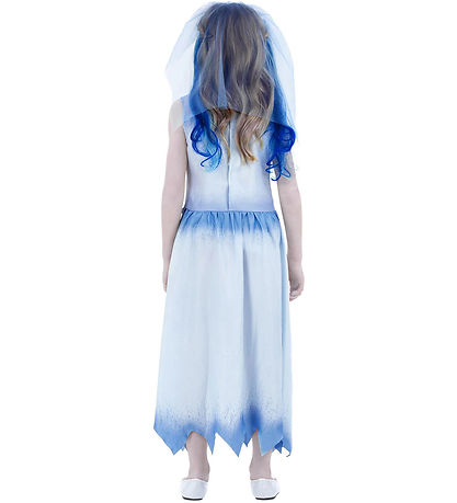 Smiffys Udklædning - Corpse Bride - Emily - Blå