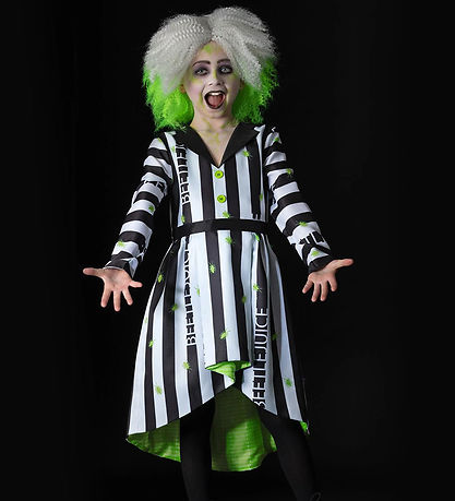 Smiffys Udklædning - Beetlejuice - Hvid/Sort