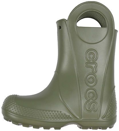 Crocs Gummistøvler - Handle It Rain Boot K - Army Green
