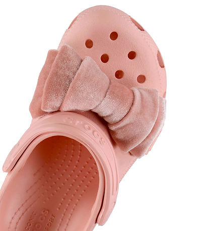 Crocs Sandaler - Classic Bow Clog K - Powder Pink
