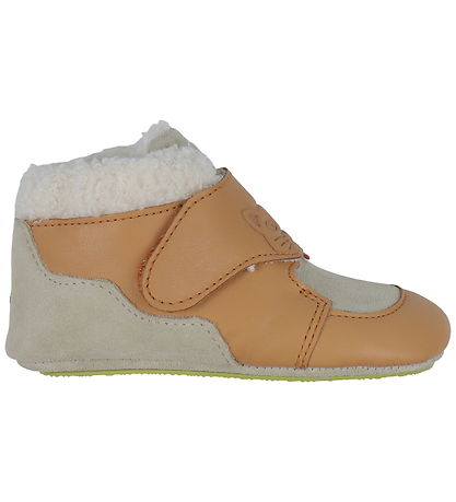 Affenzahn Hjemmesko m. For - Noos - Leather - Growy Cat - Brown