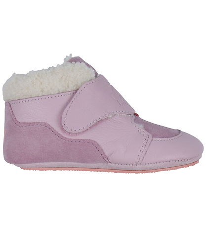 Affenzahn Hjemmesko m. For - Noos - Leather - Growy Otter - Rose