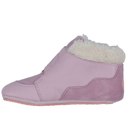 Affenzahn Hjemmesko m. For - Noos - Leather - Growy Otter - Rose