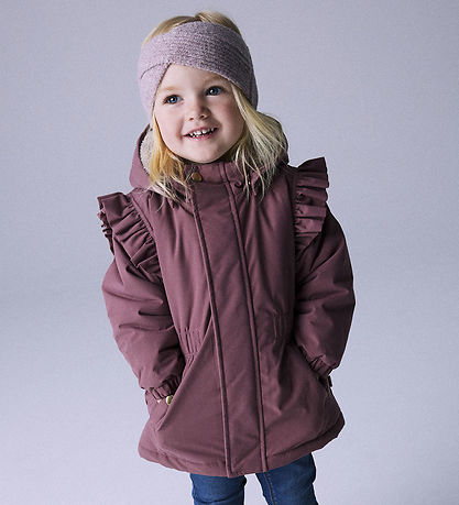 Name it Vinterjakke - NmfSnow05 - Rose Brown